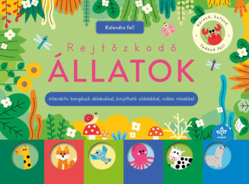 Rejtőzködő állatok - Interaktív böngésző ablakokkal, kinyitható oldalakkal, vidám rímekkel termékhez kapcsolódó kép