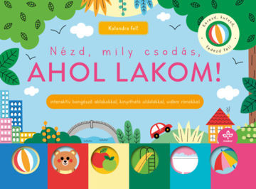 Nézd, mily csodás, ahol lakom! - Interaktív böngésző ablakokkal, kinyitható oldalakkal, vidám rímekkel termékhez kapcsolódó kép