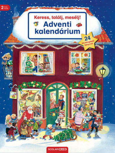 Keress, találj, mesélj! - Adventi kalendárium termékhez kapcsolódó kép