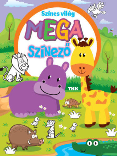 Színes világ - Mega színező termékhez kapcsolódó kép