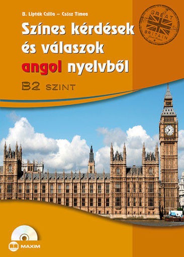 Színes kérdések és válaszok angol nyelvből B2 szint, CD-melléklettel termékhez kapcsolódó kép