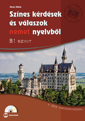 Színes kérdések és válaszok német nyelvből - B1 szint (CD-melléklettel) - CD-melléklettel termékhez kapcsolódó kép