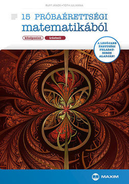 15 próbaérettségi matematikából (középszint - írásbeli) termékhez kapcsolódó kép