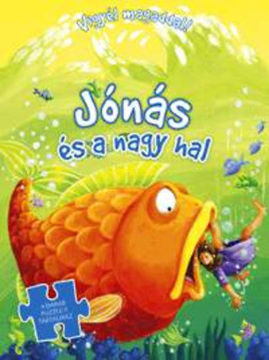 Jónás és a nagy hal - 4 darab puzzle-t tartalmaz termékhez kapcsolódó kép