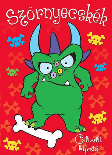 Szörnyecskék - Csili-vili kifestő termékhez kapcsolódó kép