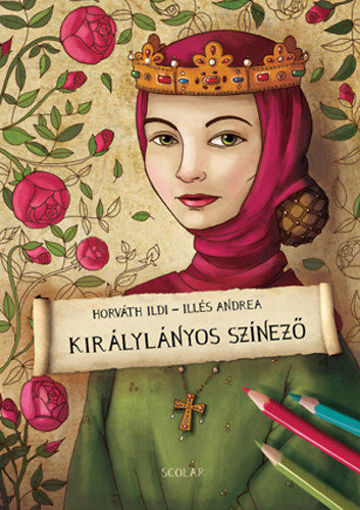 Királylányos színező termékhez kapcsolódó kép