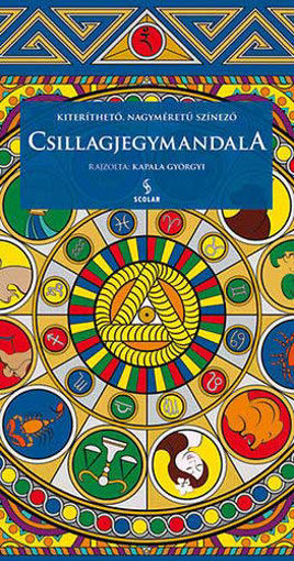 Csillagjegymandala - Kiteríthető, nagyméretű színező termékhez kapcsolódó kép