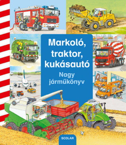 Markoló, traktor, kukásautó termékhez kapcsolódó kép