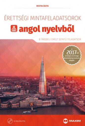 Érettségi mintafeladatsorok angol nyelvből (8 írásbeli emelt szintű feladatsor) CD-vel termékhez kapcsolódó kép