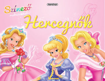 Színező matricákkal - Hercegnők termékhez kapcsolódó kép