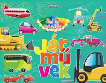 Színező matricákkal - Járművek termékhez kapcsolódó kép