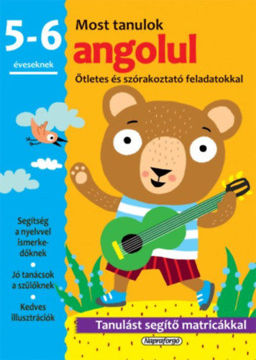 Most tanulok... angolul (5-6 éveseknek) - Ötletes és szórakoztató feladatokkal termékhez kapcsolódó kép