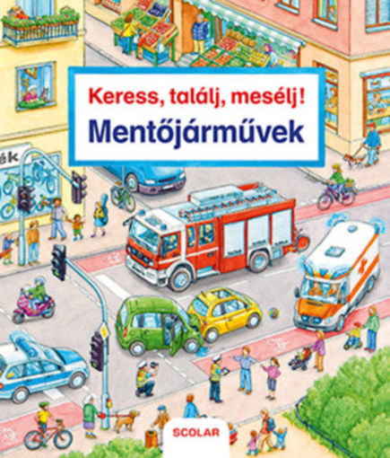 Keress, találj, mesélj! - Mentőjárművek termékhez kapcsolódó kép