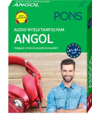 PONS Audio nyelvtanfolyam - Angol - A1-B1 szint termékhez kapcsolódó kép