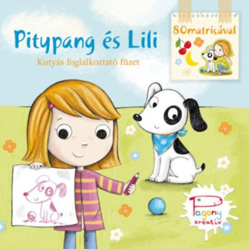 Pitypang és Lili - Kutyás foglalkoztató füzet - 80 matricával termékhez kapcsolódó kép