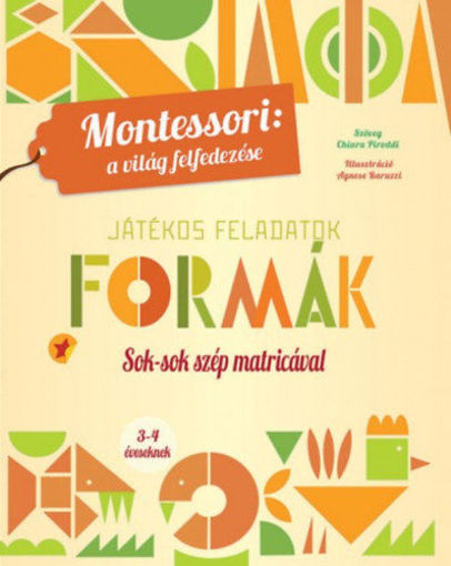 Formák - Játékos feladatok - Sok-sok szép matricával termékhez kapcsolódó kép