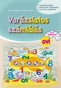 Varázslatos számlálás ovi 5-7 éveseknek - Matricás melléklettel termékhez kapcsolódó kép
