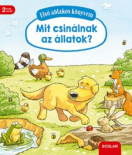 Első ablakos könyvem - Mit csinálnak az állatok? termékhez kapcsolódó kép