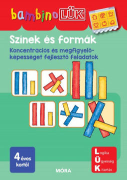 Színek és formák - LDI122 - Koncentrációs és megfigyelőképességet fejlesztő feladatok - BambinoLÜK termékhez kapcsolódó kép