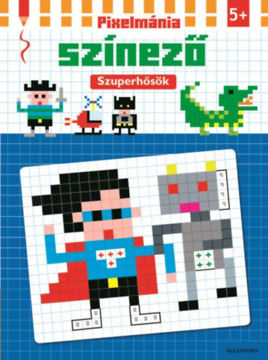 Pixelmánia színező - Szuperhősök termékhez kapcsolódó kép