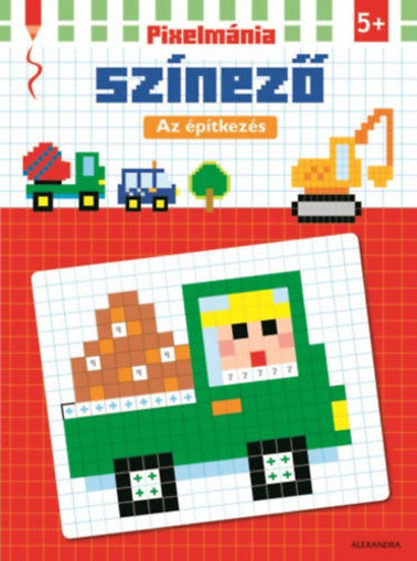 Pixelmánia színező - Az építkezés termékhez kapcsolódó kép
