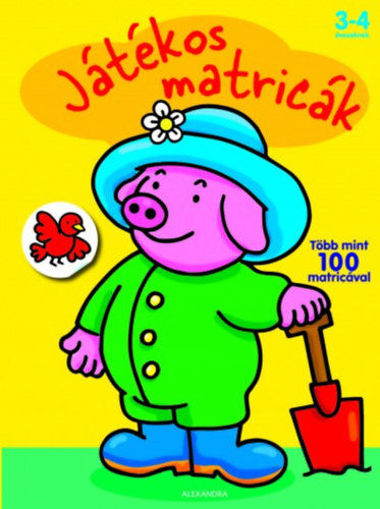 Játékos matricák - Malac termékhez kapcsolódó kép