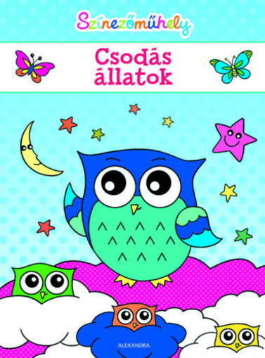Színezőműhely - Csodás állatok termékhez kapcsolódó kép