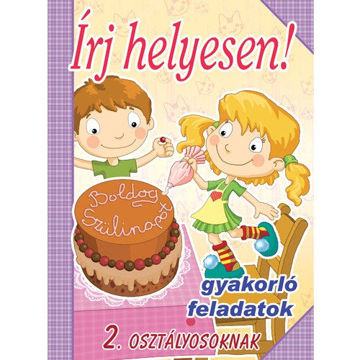 Írj helyesen! 2. osztályosoknak termékhez kapcsolódó kép