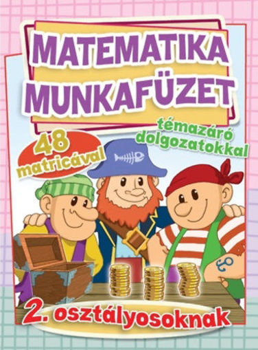 Matematika munkafüzet témazáró dolgozatokkal - 2. osztályosoknak termékhez kapcsolódó kép