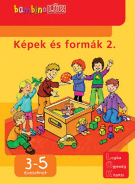 Képek és formák 2. - Megfigyelést, koncentrációt fejlesztő feladatok - Bambino Lük termékhez kapcsolódó kép