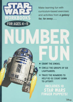 Star Wars Workbooks: Number Fun - for Ages 4-5 termékhez kapcsolódó kép