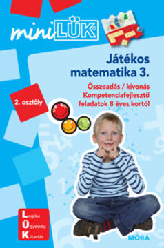 Játékos matematika 3. - 2. osztály - LDI220 - Összeadás / kivonás , Kompetenciafejlesztő feladatok 8 éves kortól termékhez kapcsolódó kép