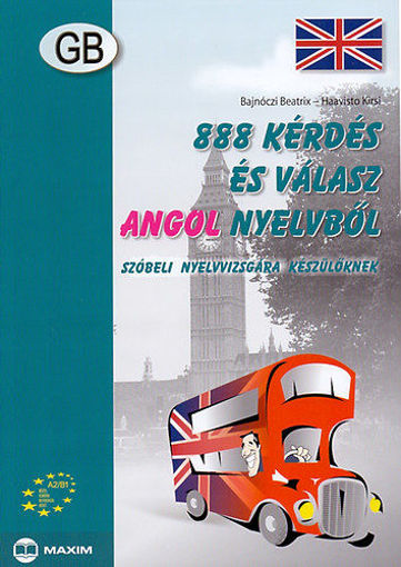 888 kérdés és válasz angol nyelvből  - Szóbeli nyelvvizsgára készülőknek termékhez kapcsolódó kép