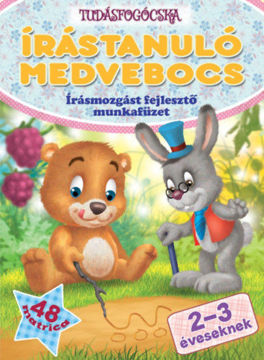 Írástanuló medvebocs - Írásmozgást fejlesztő munkafüzet 2-3 éveseknek termékhez kapcsolódó kép