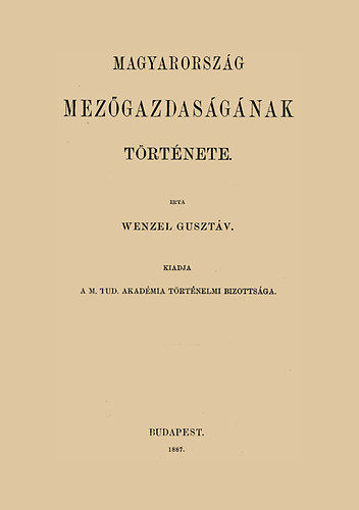 Magyarország mezőgazdaságának története termékhez kapcsolódó kép
