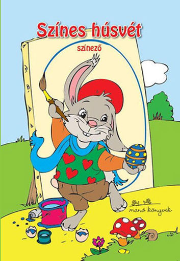 Színes húsvét - színező - Színező termékhez kapcsolódó kép