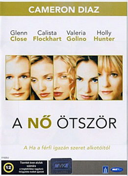 A nő ötször termékhez kapcsolódó kép