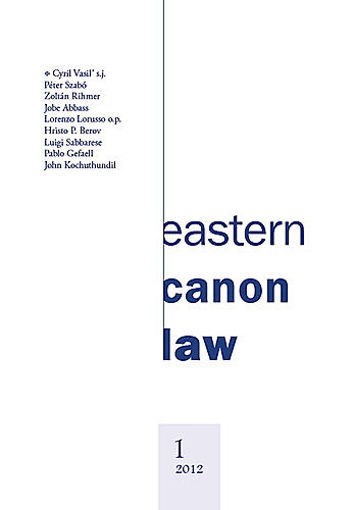 Eastern Canon Law termékhez kapcsolódó kép