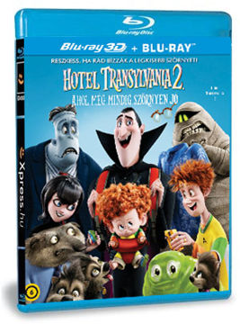 Hotel Transylvania 2. - Ahol még mindig szörnyen jó (BD3D+BD) termékhez kapcsolódó kép