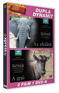 David Attenborough - Kémek a csordában: Az elefánt / Kémek a szavannán vándorolva - A gnú termékhez kapcsolódó kép