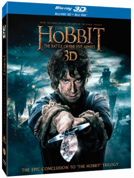 A hobbit: Az öt sereg csatája - négylemezes, lentikuláris borítós változat (2 BD3D + 2 BD) termékhez kapcsolódó kép