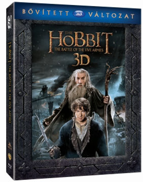 A hobbit: Az öt sereg csatája - bővített, extra változat (2 BD3D+3 BD) termékhez kapcsolódó kép