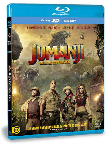 Jumanji - Vár a dzsungel (BD3D+BD) termékhez kapcsolódó kép