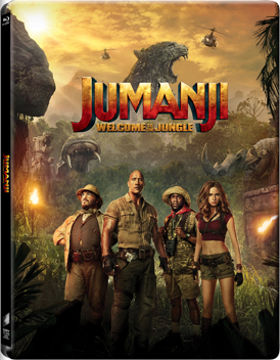 Jumanji - Vár a dzsungel (BD3D+BD) - limitált, fémdobozos változat (steelbook) termékhez kapcsolódó kép