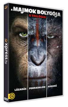 A majmok bolygója - a trilógia (3 DVD) termékhez kapcsolódó kép