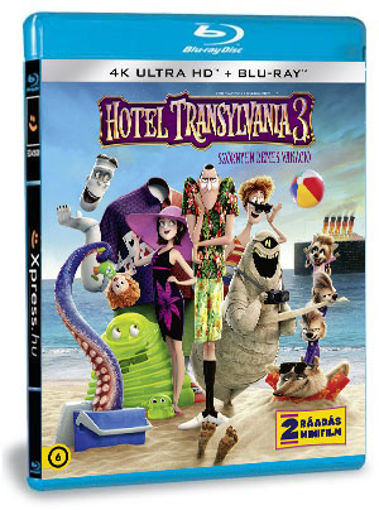 Hotel Transylvania 3. - Szörnyen rémes vakáció (4K Ultra HD (UHD) + BD) termékhez kapcsolódó kép