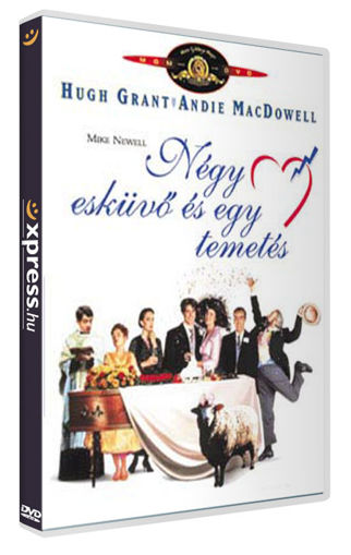 Négy esküvő és egy temetés (szinkronizált, extra változat) (2 DVD) termékhez kapcsolódó kép