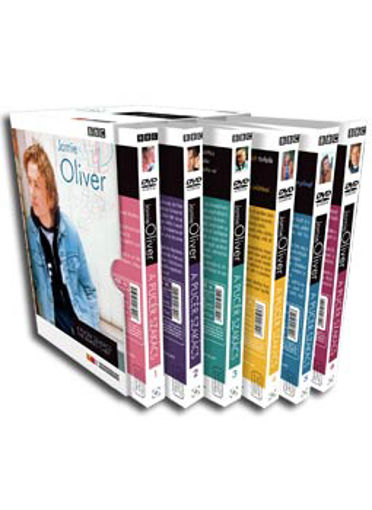 Jamie Oliver: A pucér szakács díszdoboz 1-6. rész (6 DVD) termékhez kapcsolódó kép