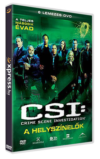 CSI - A helyszínelők 2. évad (6 DVD) termékhez kapcsolódó kép