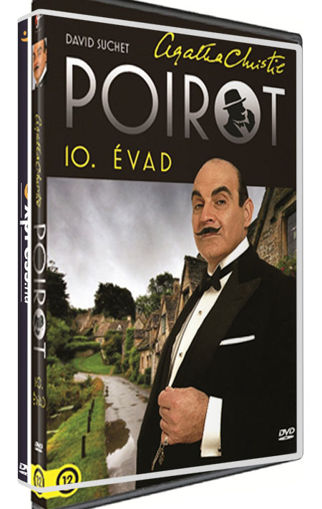 Agatha Christie: Poirot - 10.  évad (4 DVD) termékhez kapcsolódó kép